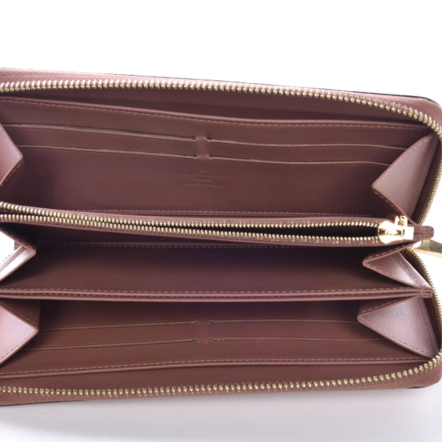 Vernis Zippy Wallet Rose Velours