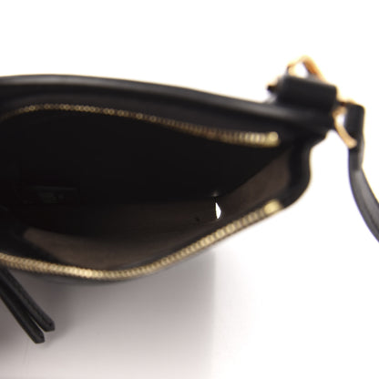 Fendi Vitello Grace 3 Pocket Mini Crossbody Bag Matte Black 5 of 11