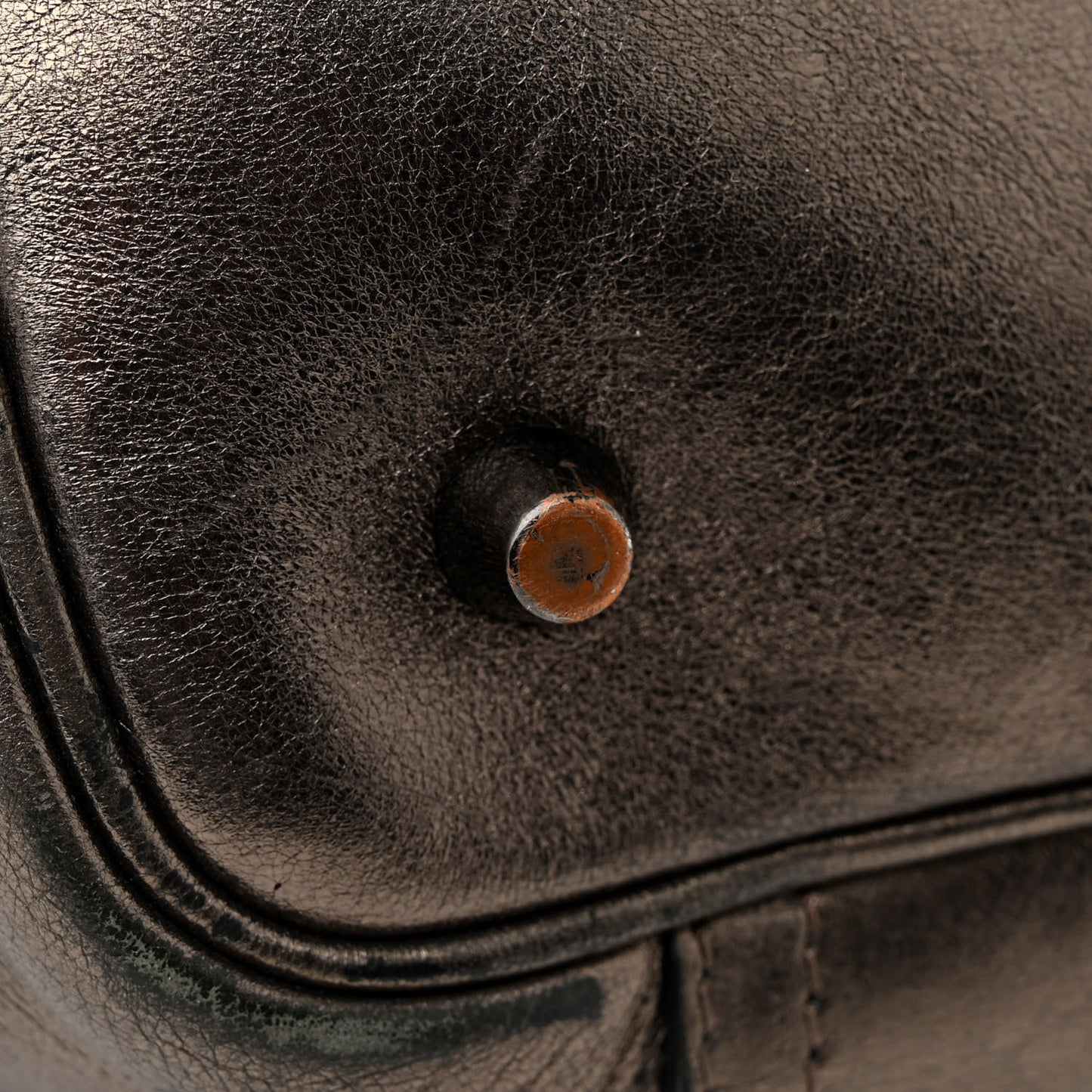 Calfskin Quilted Beaton Gunmetal