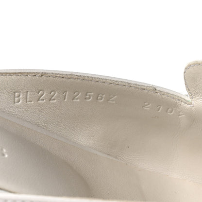 Hermes Calfskin Oz Mules 36 White 8 of 9