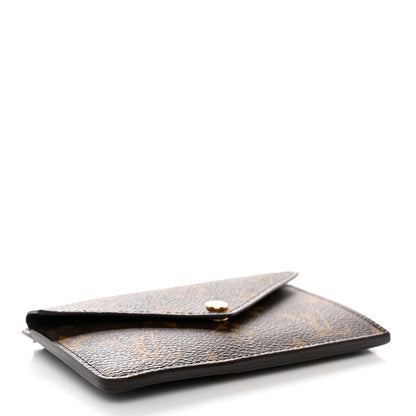 Louis Vuitton Monogram Recto Verso Card Holder Black 4 of 10