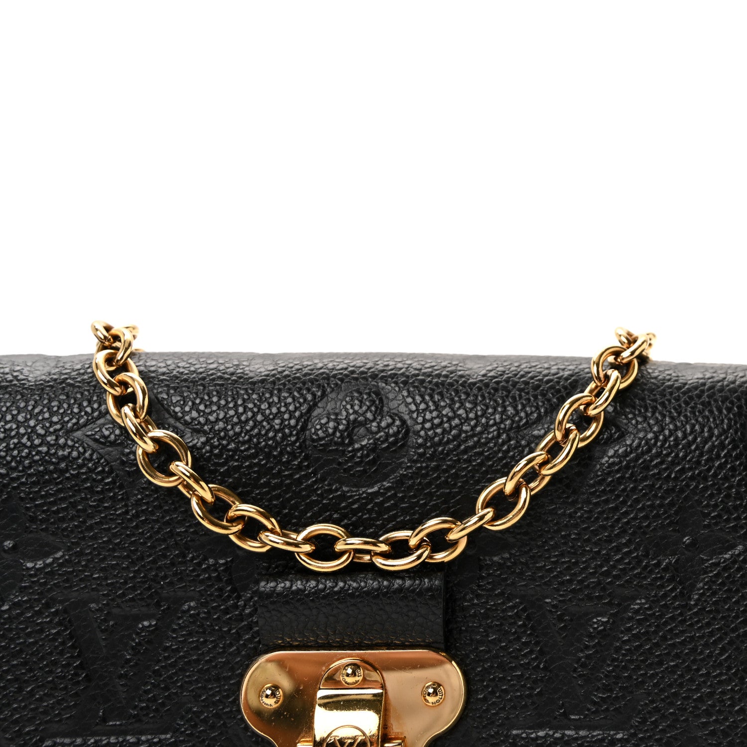 Louis Vuitton Empreinte Vavin Chain Wallet Black 7 of 10