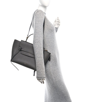 Celine Grained Calfskin Mini Belt Bag Grey 2 of 9