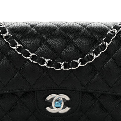 Chanel Caviar Quilted Small Double Flap Black 8 of 10