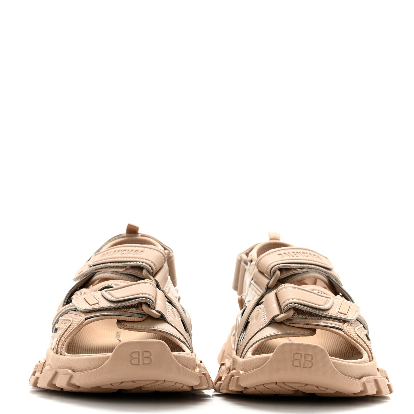 Neoprene Rubber Womens Track Sandals 40 Full Beige