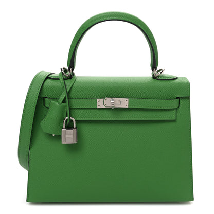 Hermes Epsom Kelly Sellier 25 Vert Yucca 1 of 10