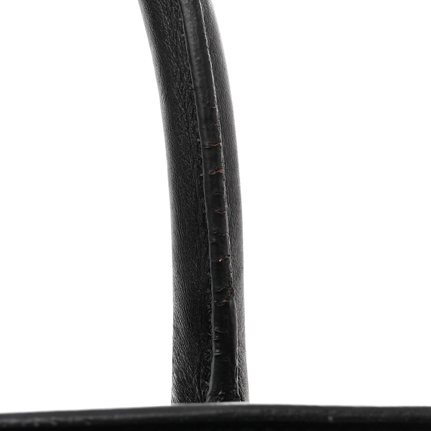 Python Calfskin Embossed Small Sac de Jour Black