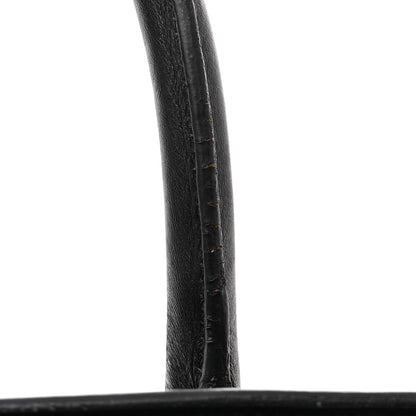 Saint Laurent Python Calfskin Embossed Small Sac de Jour Black 16 of 17