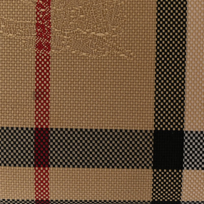 Burberry Calfskin Horseferry Check Henley Wallet On Chain Tan 11 of 13