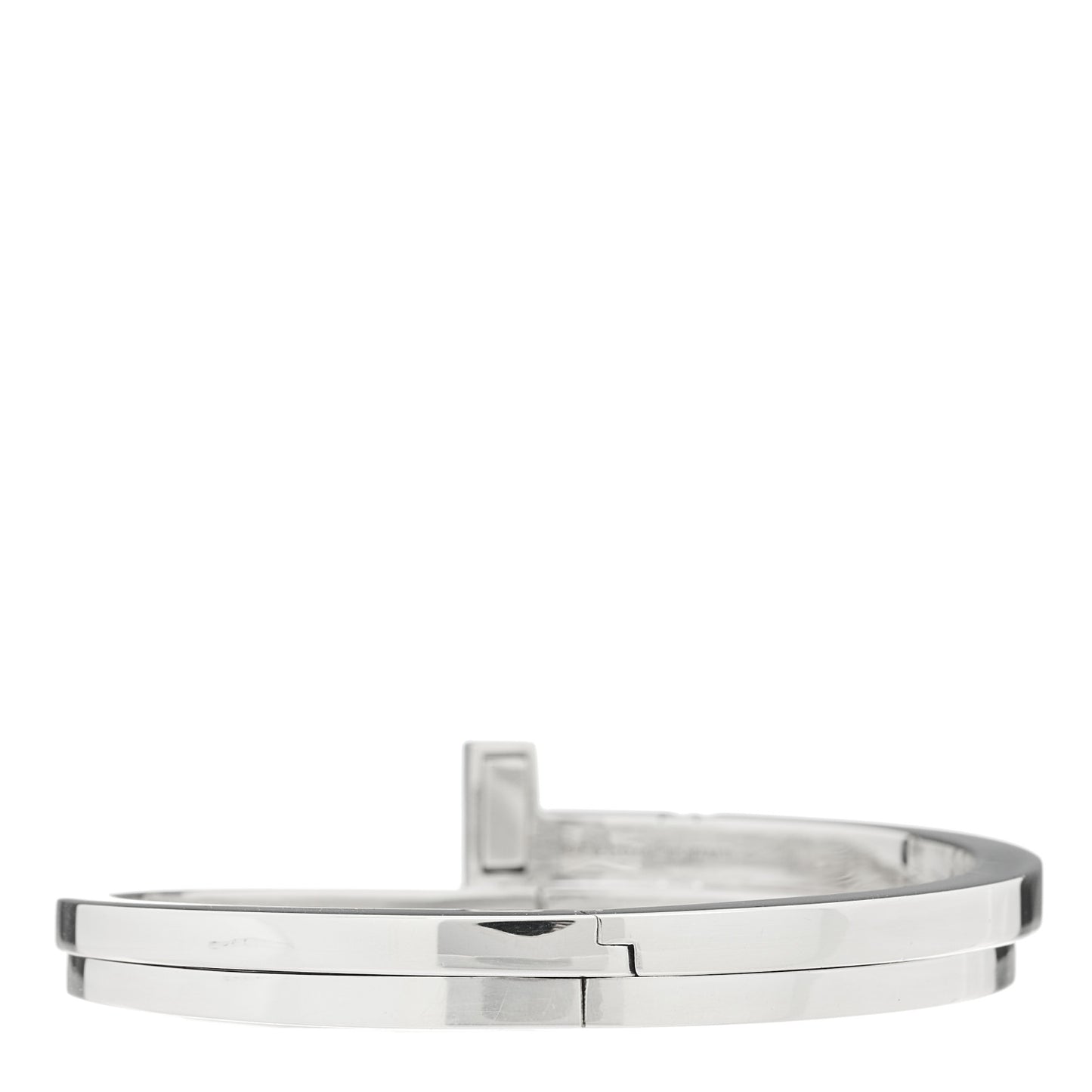 Sterling Silver Diamond T Square Wrap Bracelet