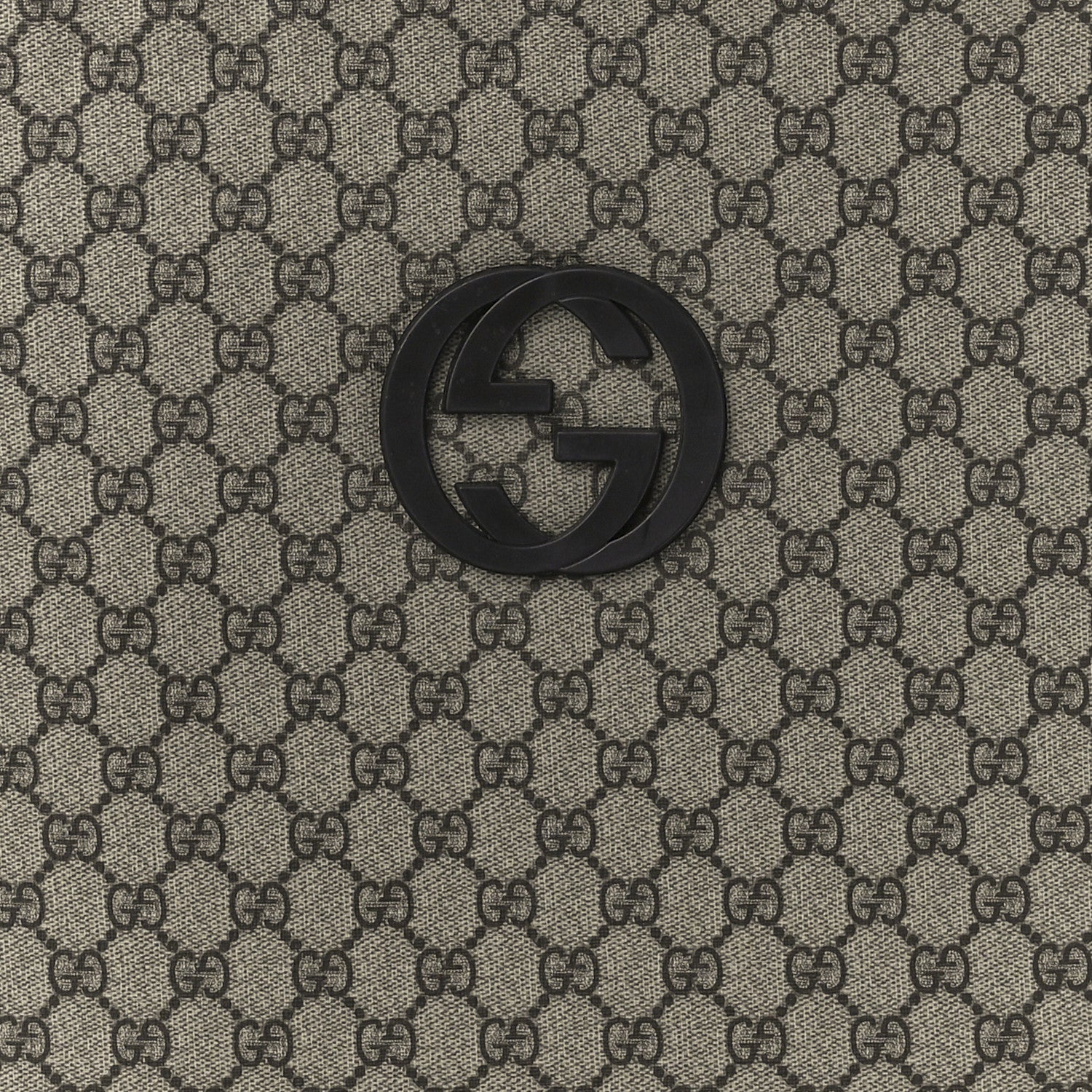 Gucci GG Plus Monogram Medium Interlocking G Laptop Case Dark Brown 9 of 13