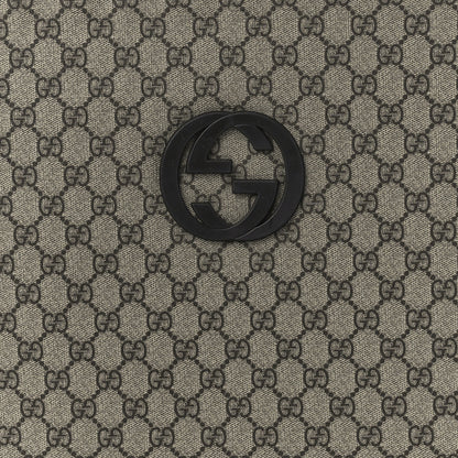 Gucci GG Plus Monogram Medium Interlocking G Laptop Case Dark Brown 9 of 13