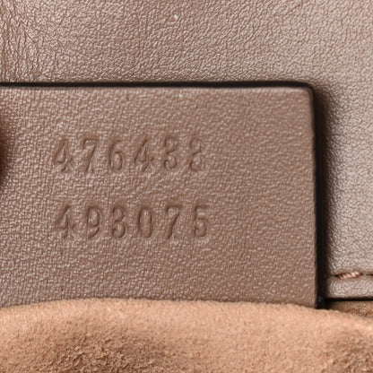 Gucci Calfskin Matelasse Super Mini GG Marmont Shoulder Bag Porcelain Rose 7 of 14