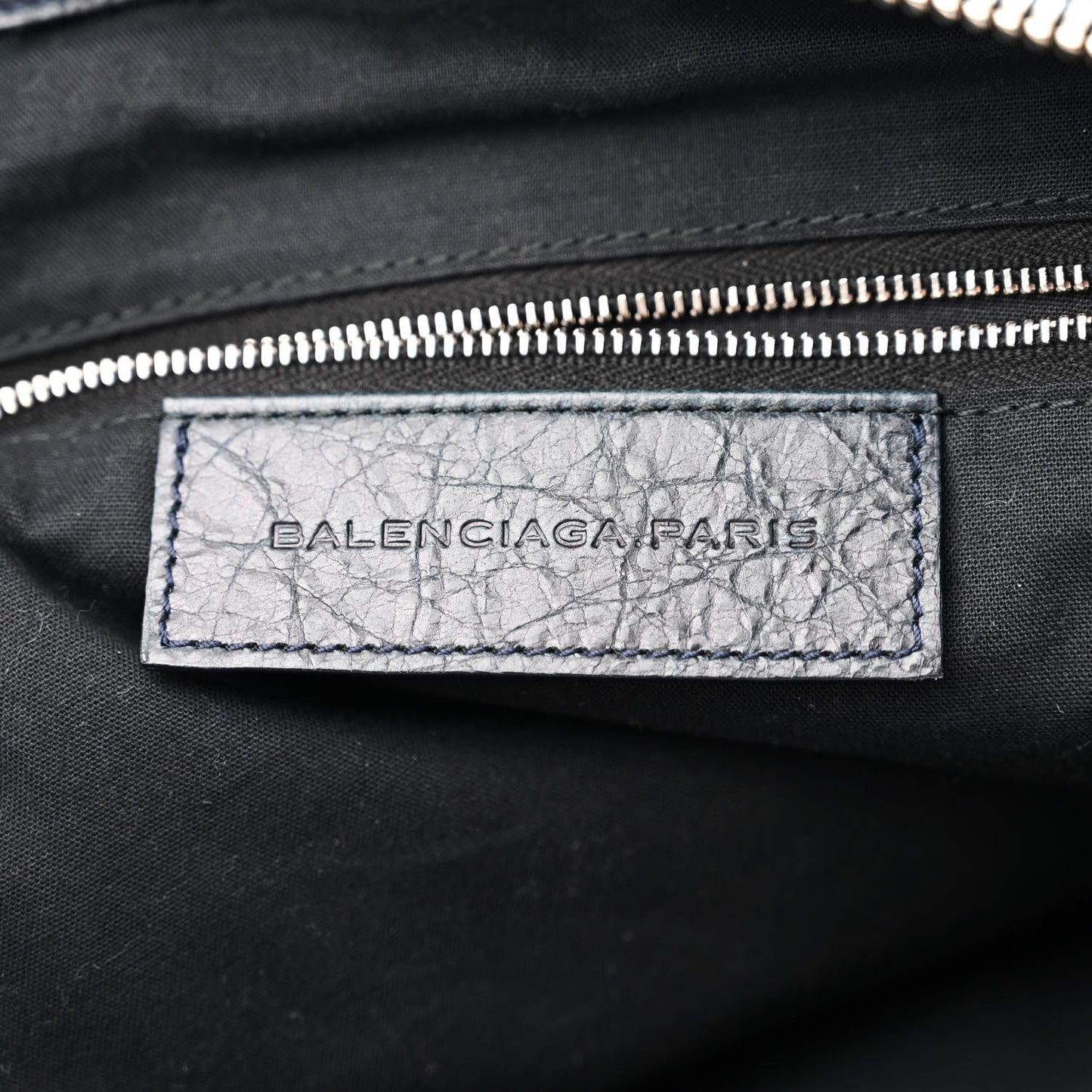 Agneau Giant 21 Silver Hardware Weekender Black