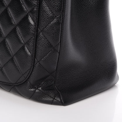 Chanel Caviar Quilted Grand Shopping Tote GST Black 9 of 9