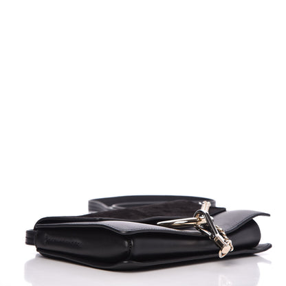 Chloe Suede Calfskin Small Faye Shoulder Bag Black 4 of 9