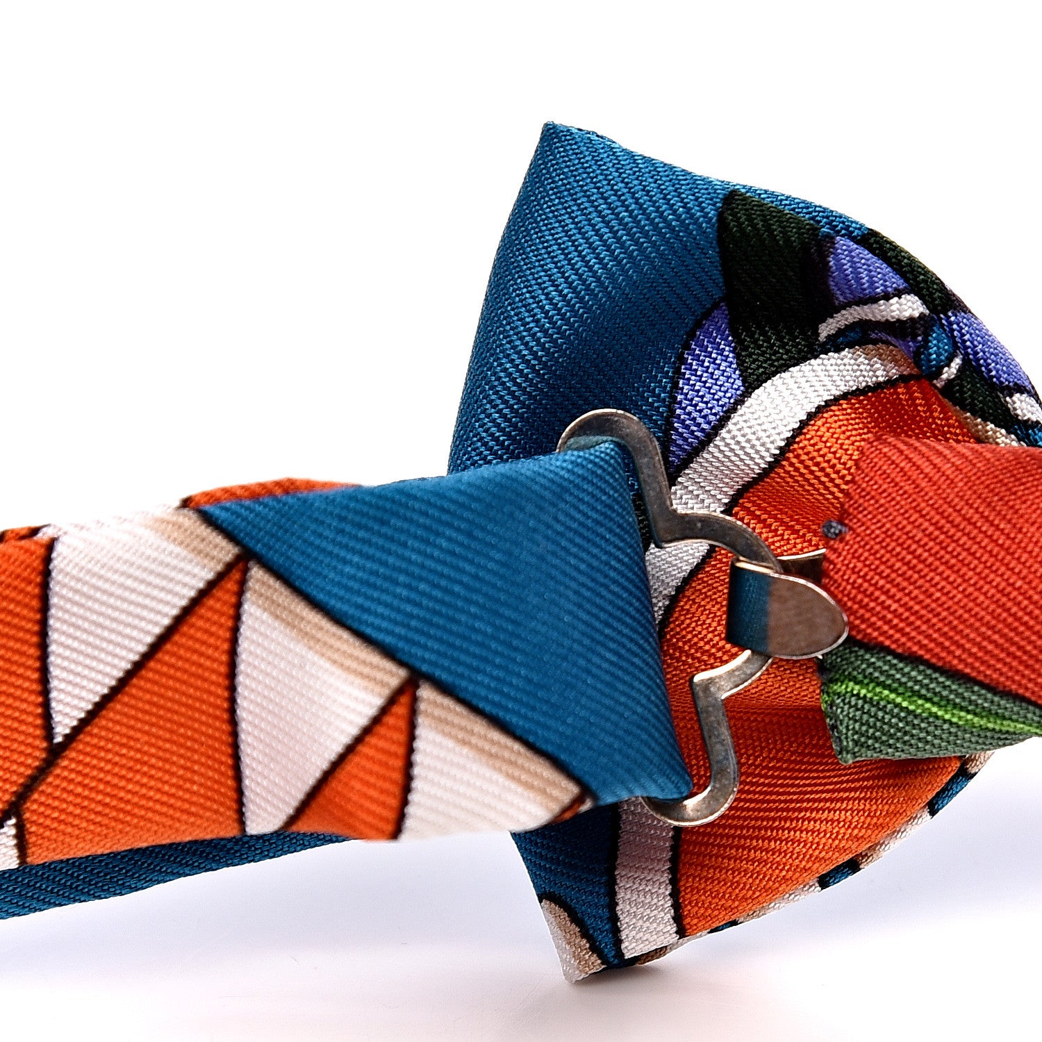 Hermes Silk Twill Bow Tie 3 of 4
