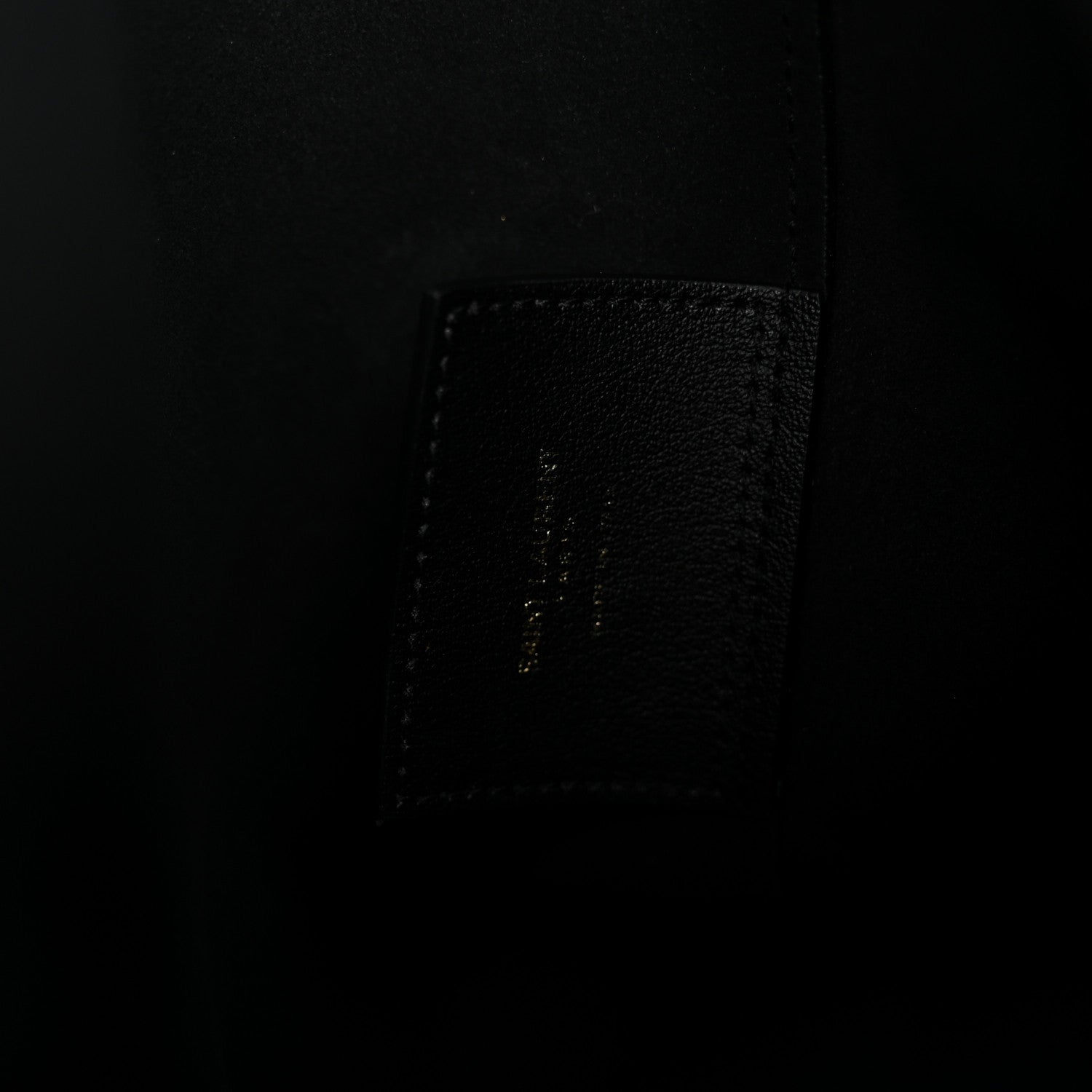 Saint Laurent Calfskin North-South Shopping Tote Black 7 of 14