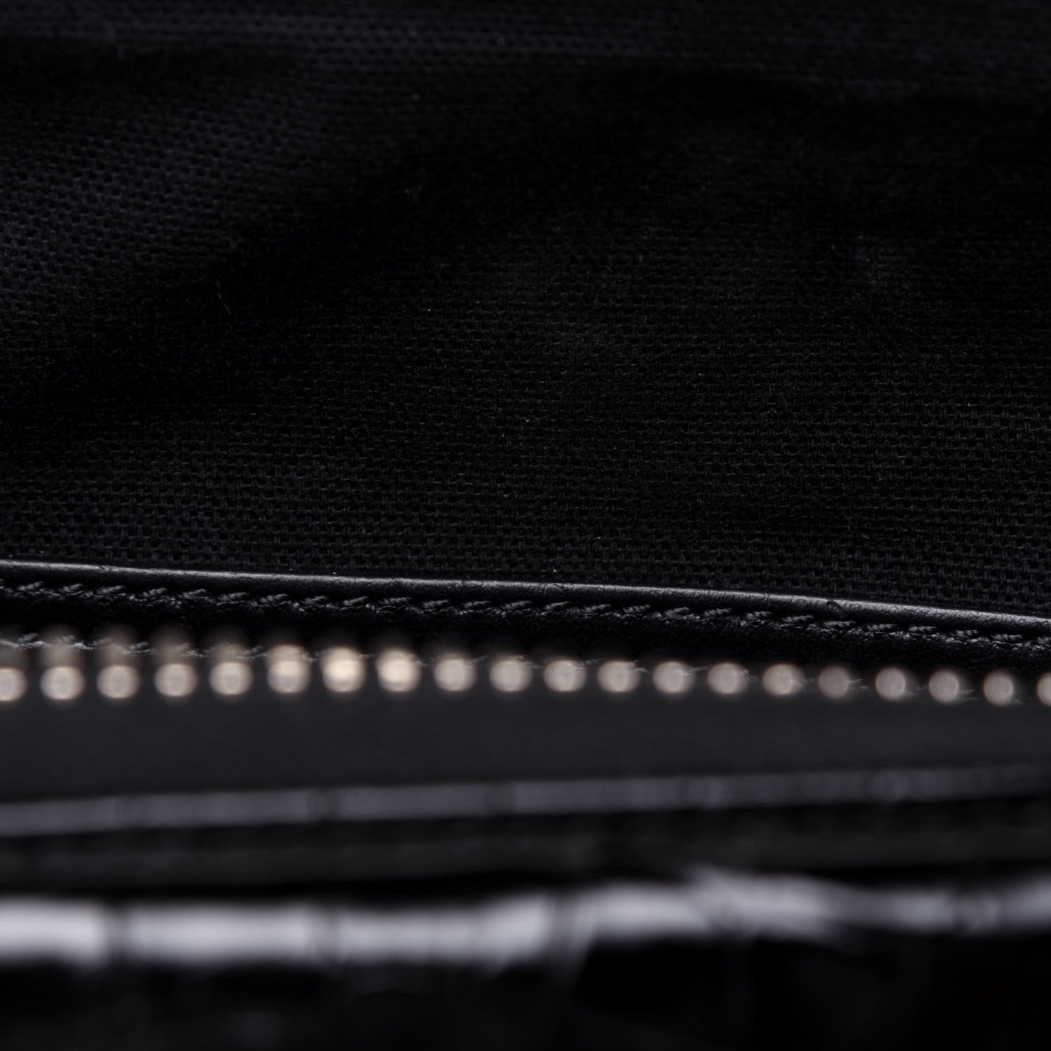 Givenchy Calfskin Crocodile Embossed Small Antigona Black 9 of 17