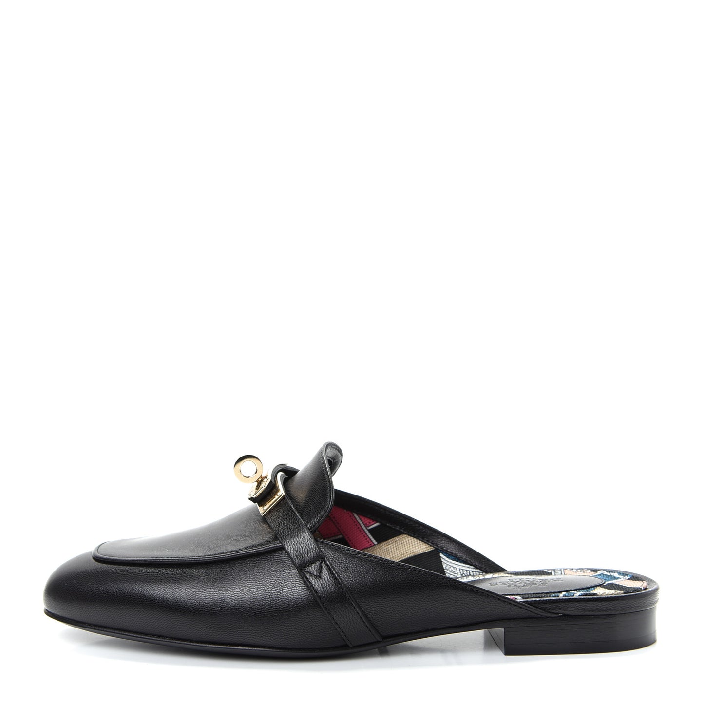 Goatskin Oz Mules 36 Black