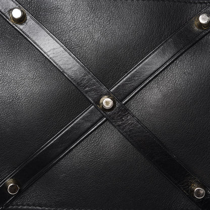 Burberry Calfskin House Check Small Salisbury Tote Black 14 of 15