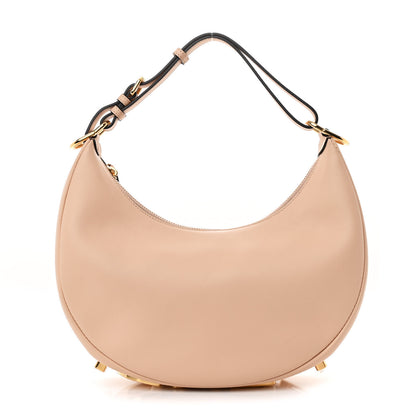 Fendi Vitello Grace Matte Small Fendigraphy Hobo Bag Light Rose 1 of 12