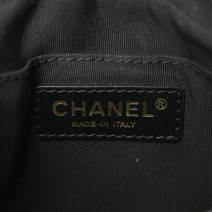 Chanel Calfskin Quilted Day Trips Camera Case Black 6 of 10