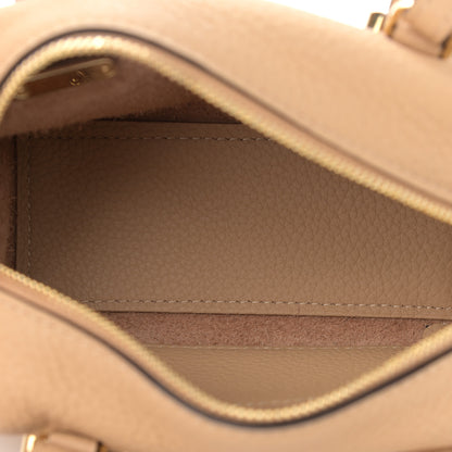 Delvaux Taurillon Soft Nano Cool Box Satchel Latte 4 of 10