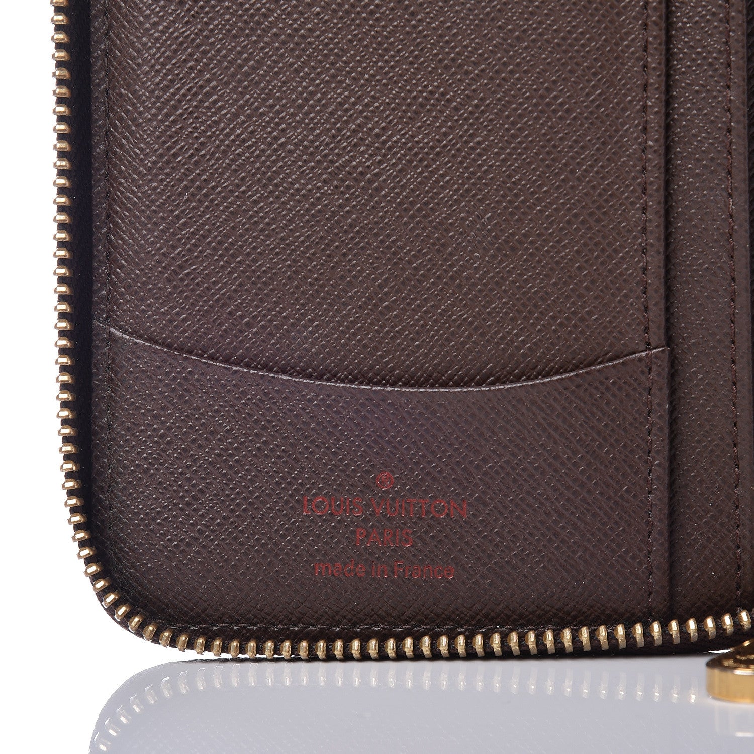 Louis Vuitton Damier Ebene Zippy Compact Wallet 6 of 11
