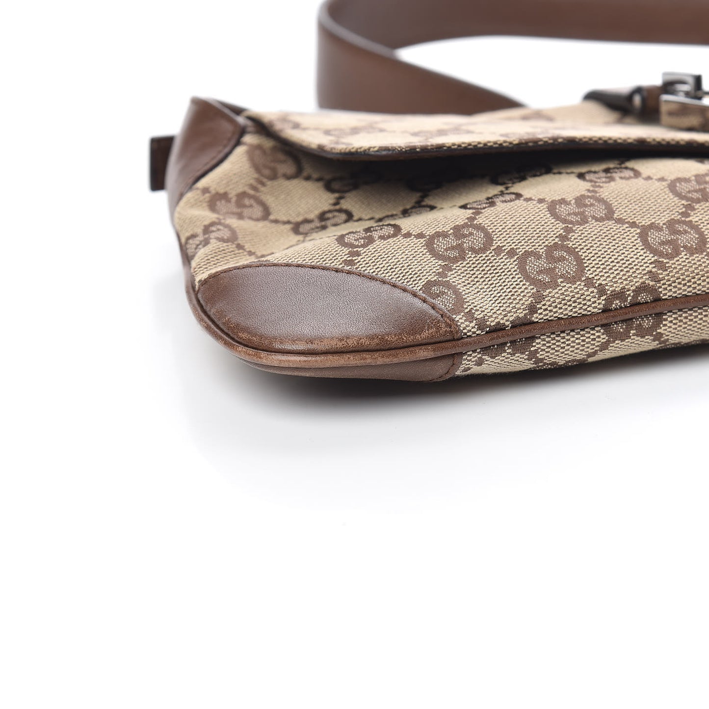 Monogram Jackie O Flap Bag Brown