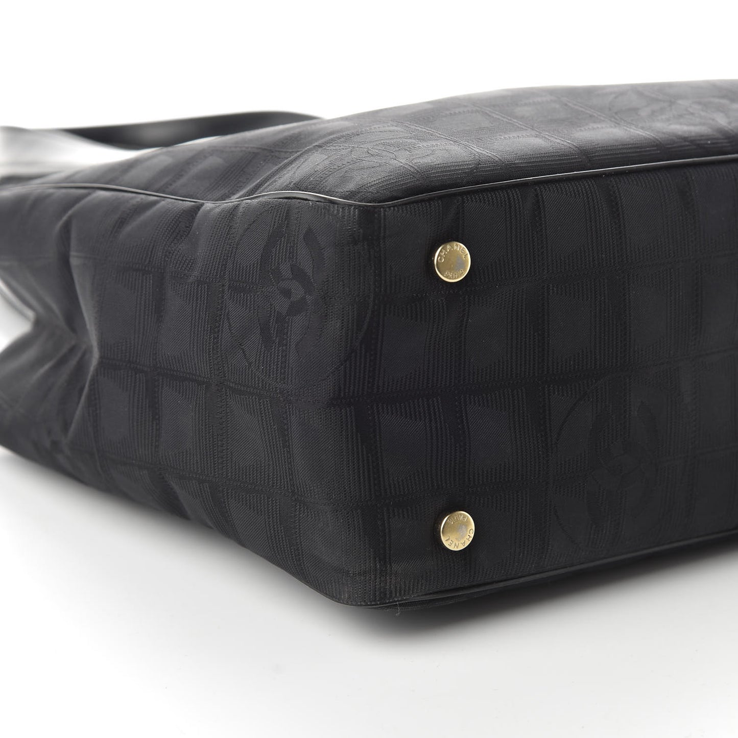 Nylon Small Travel Tote Black
