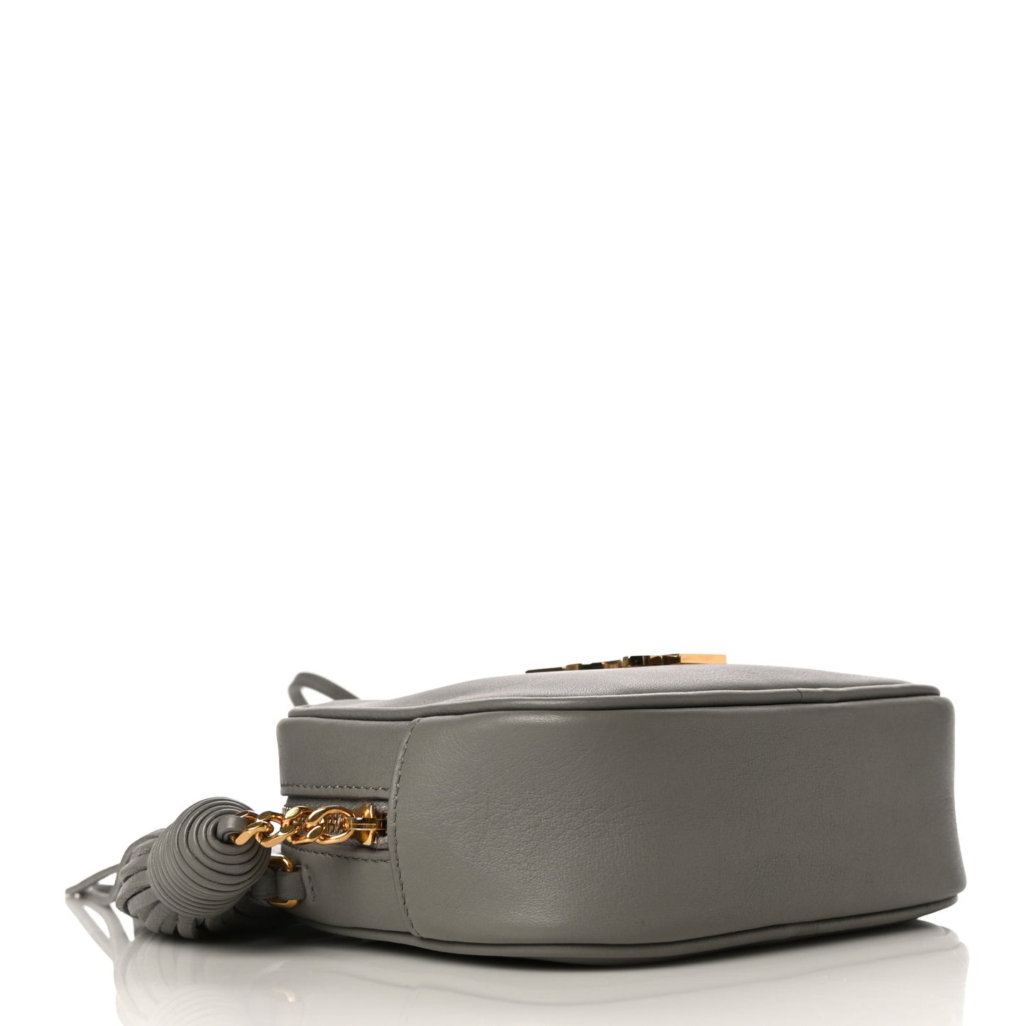 Nappa Monogram Blogger Bag Oyster Grey
