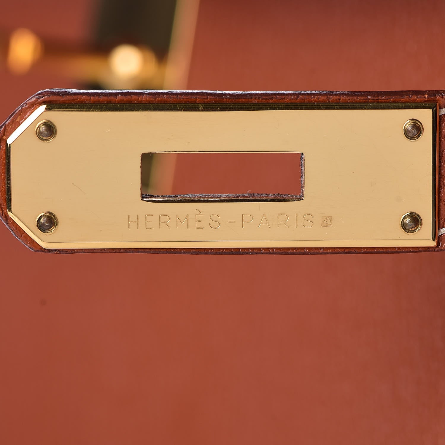 Hermes Chevre De Coromandel Kelly Sellier 32 Brique 20 of 36