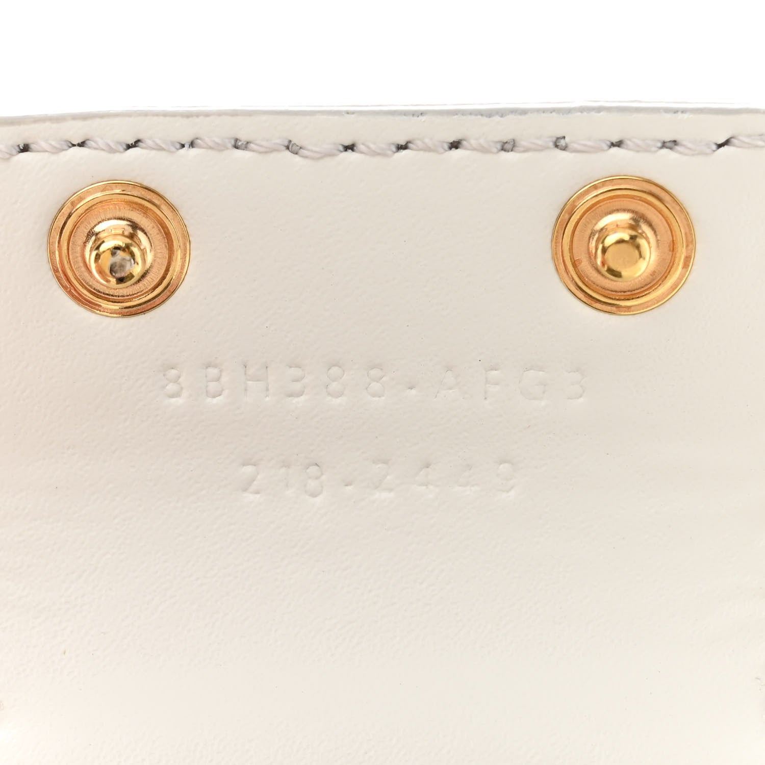 Fendi Recycled Plastic Vitello Liberty Matte Small Fendi Basket White Ice 8 of 11