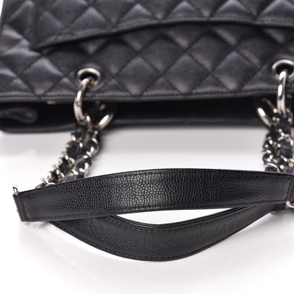 Chanel Caviar Quilted Grand Shopping Tote GST Black 14 of 14