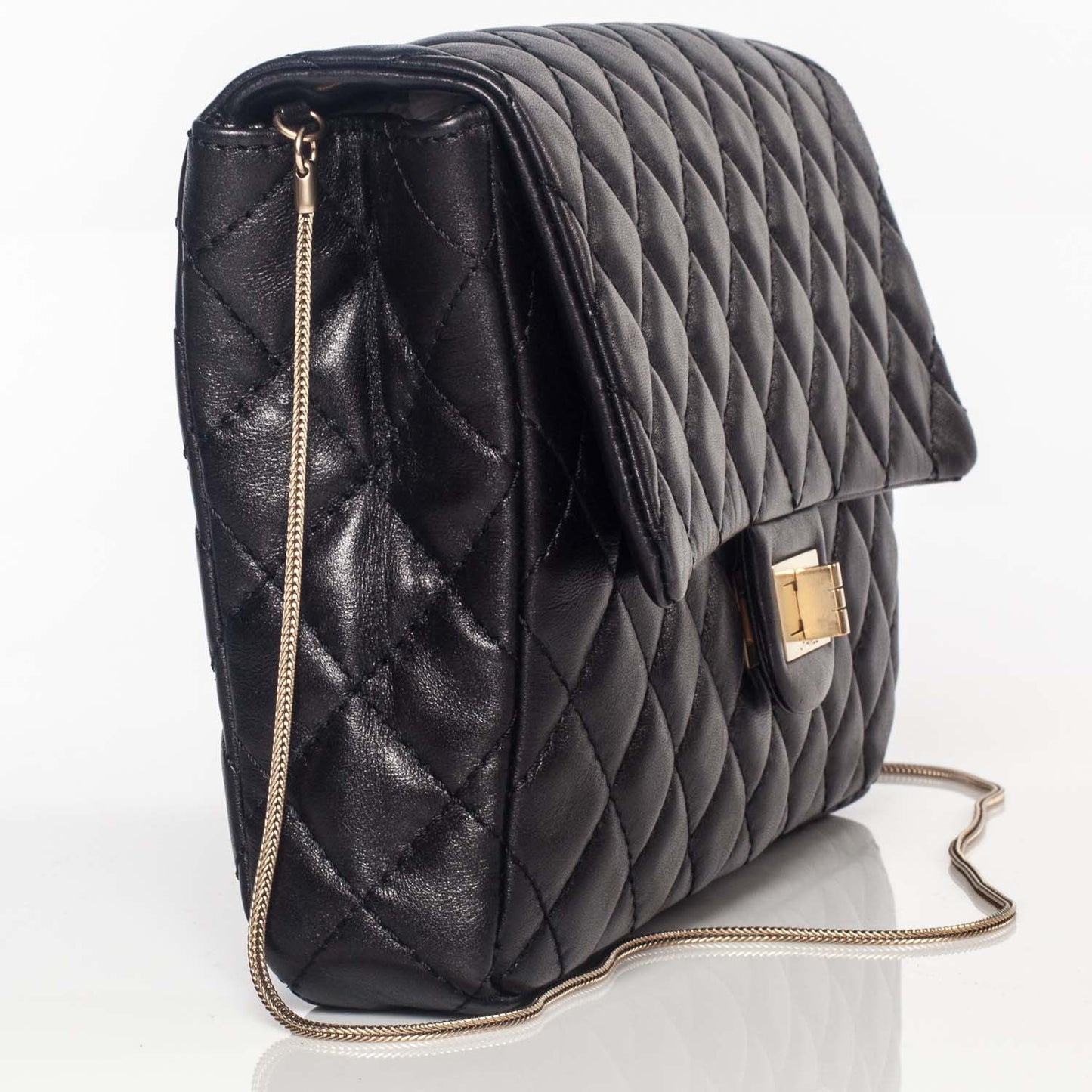 Lambskin Reissue 2.55 Clutch Black