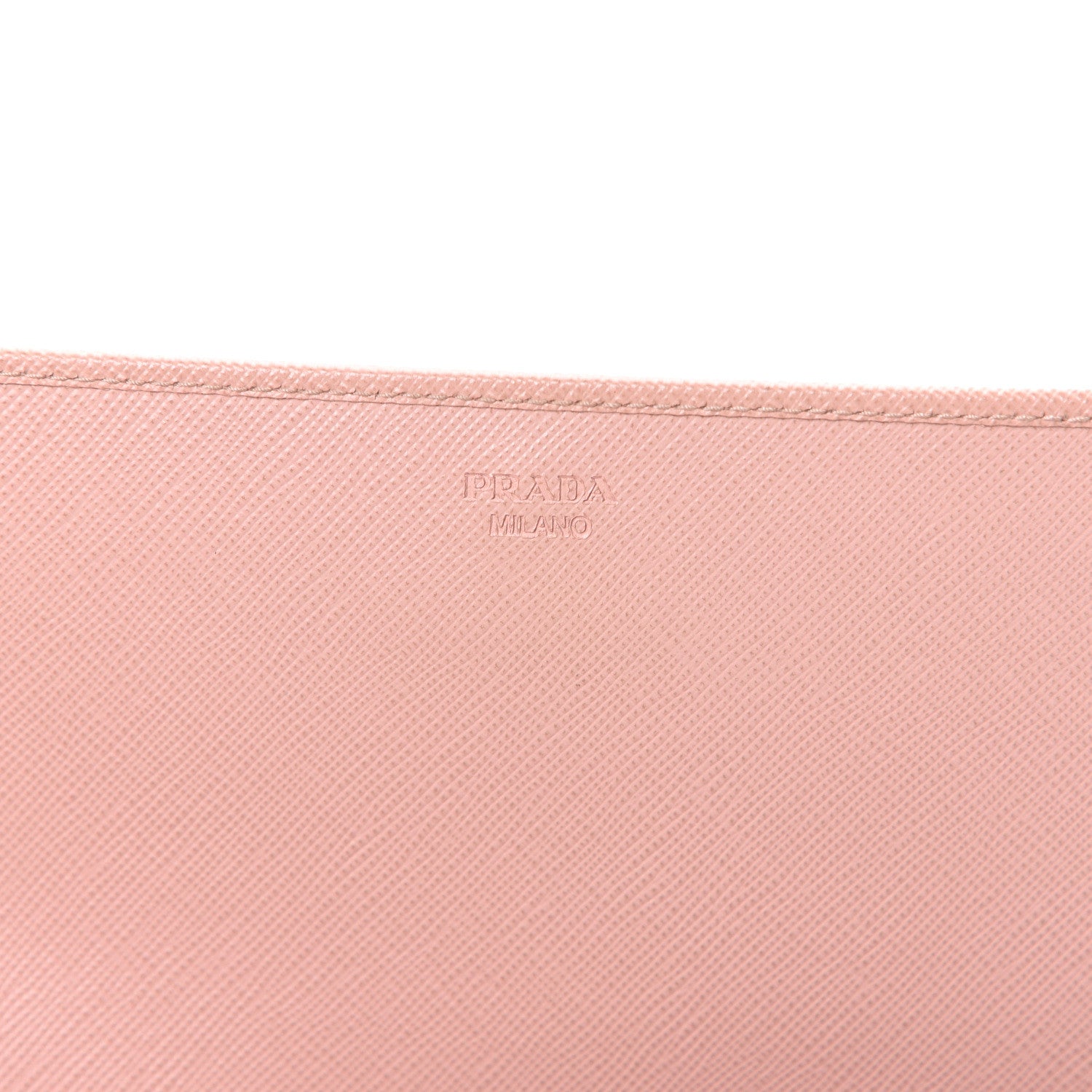 Prada Saffiano Metal Large Chain Wallet Orchidea 5 of 14