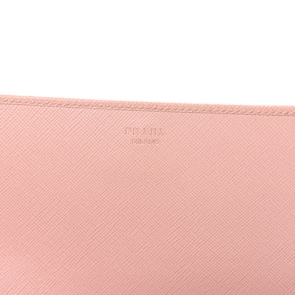 Prada Saffiano Metal Large Chain Wallet Orchidea 5 of 14