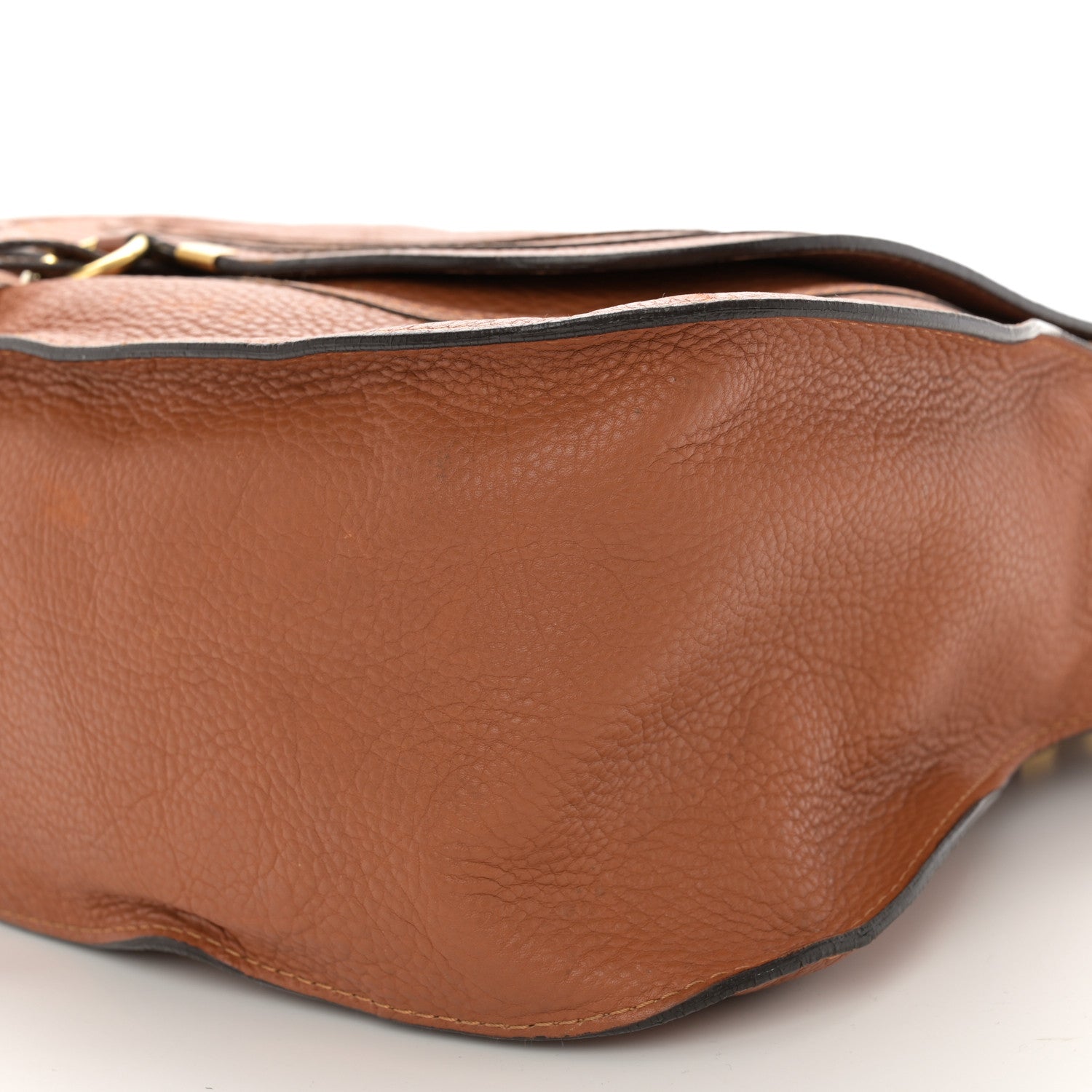 Chloe Calfskin Large Marcie Satchel Tan 9 of 15