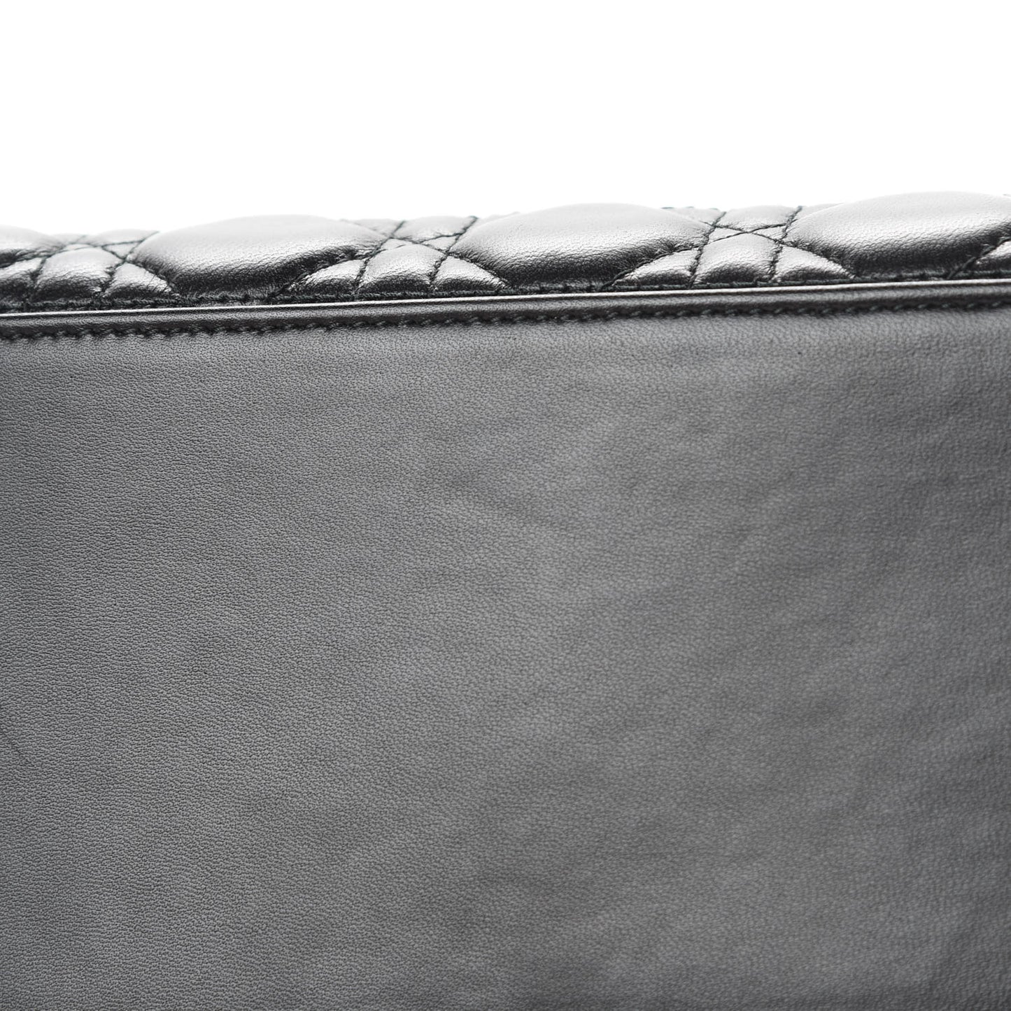Lambskin Cannage Medium Lady Dior Black