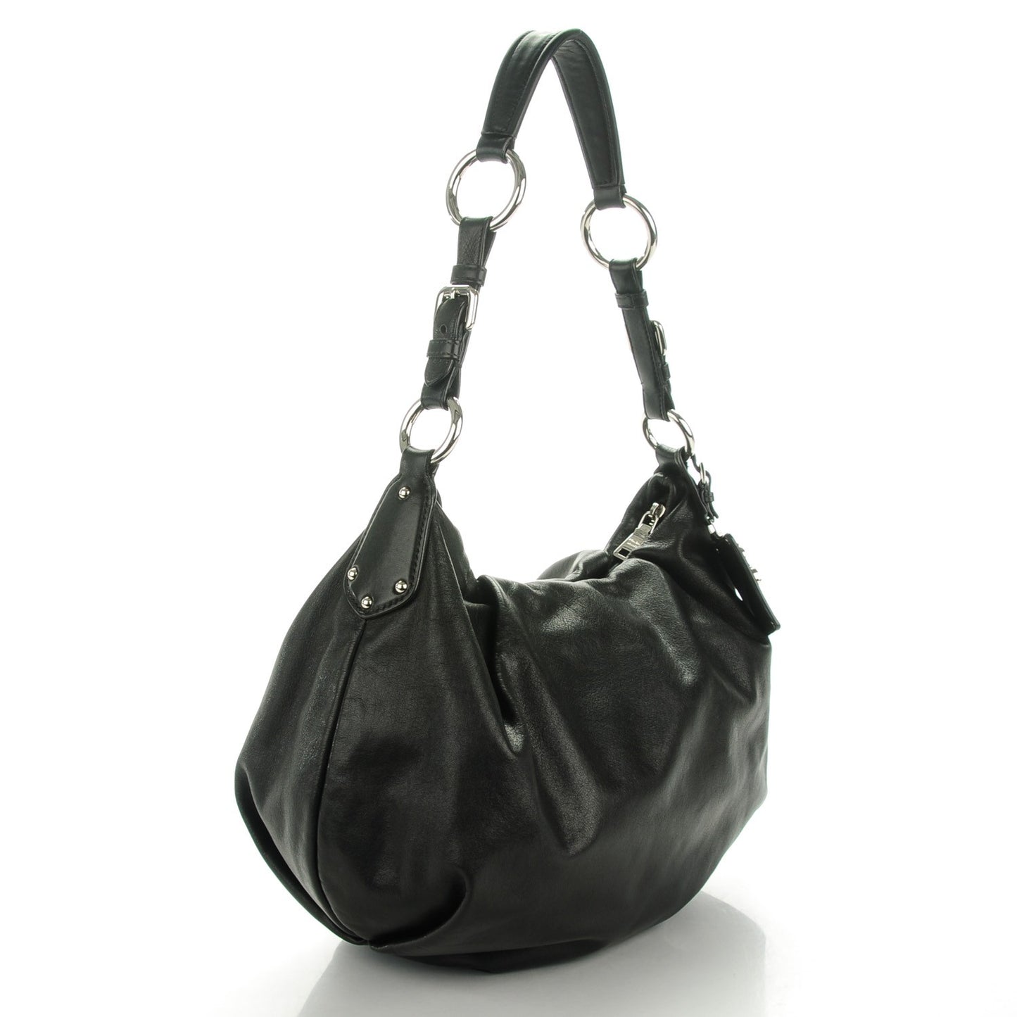 Soft Calf Hobo Nero Black