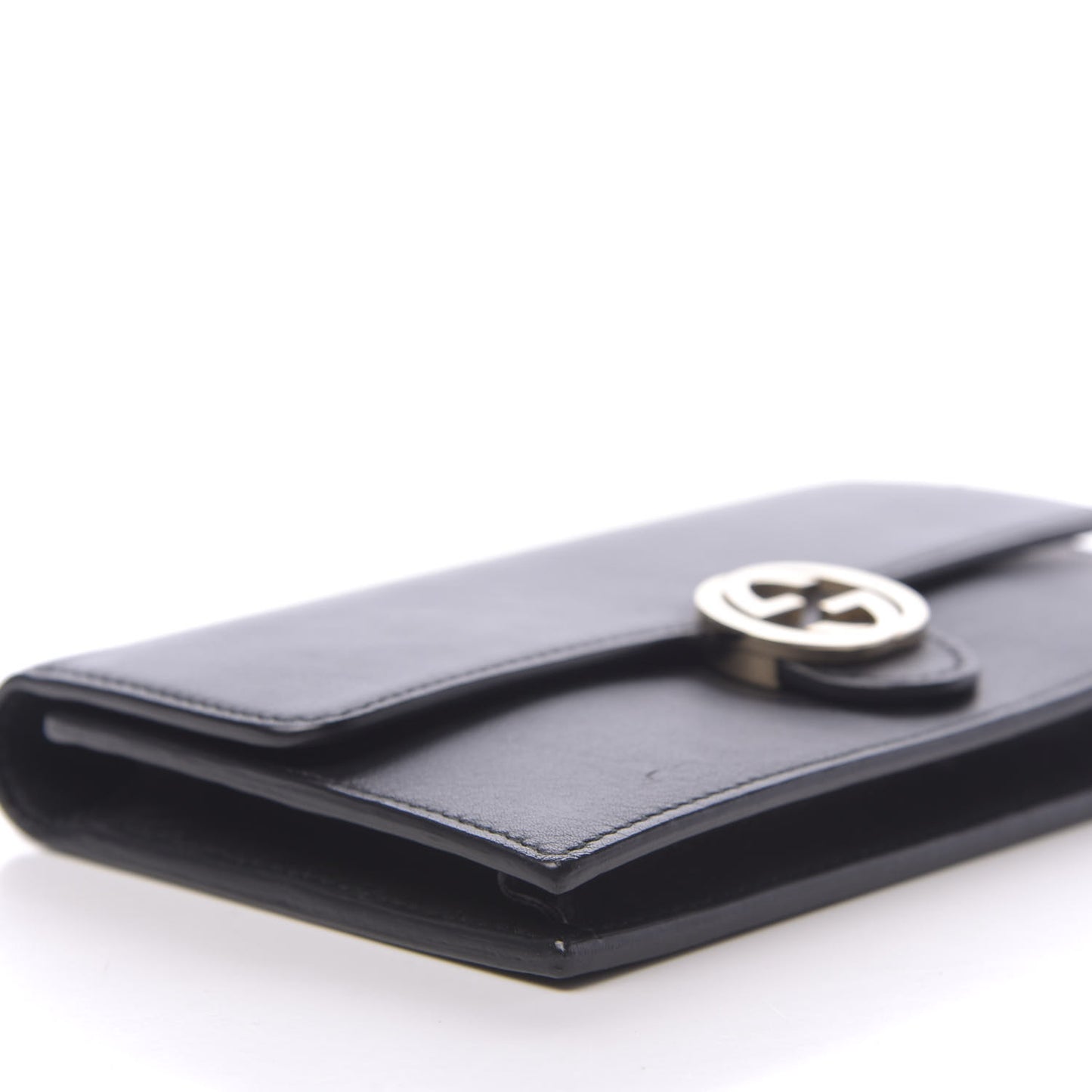 Calfskin Icon Wallet Black