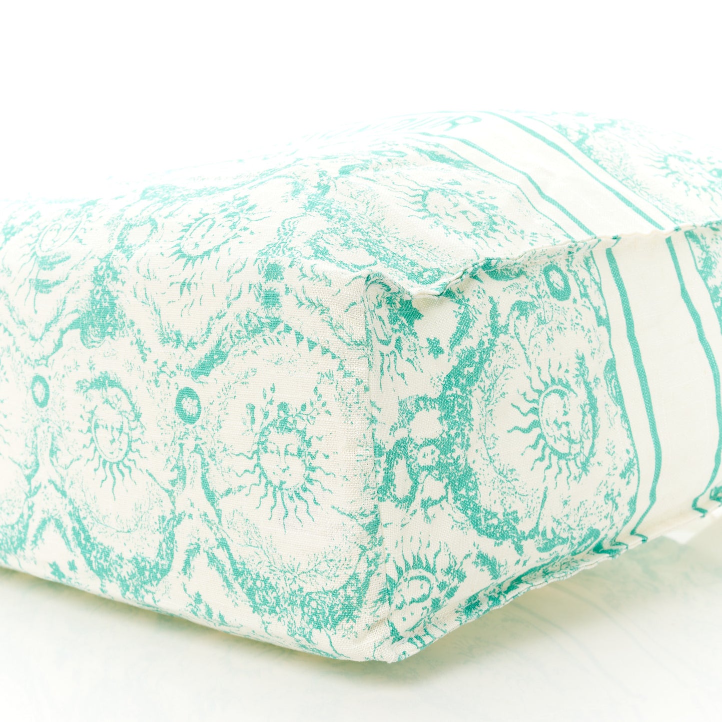 Canvas Dioriviera Toile de Jouy Soleil Tote Aquamarina