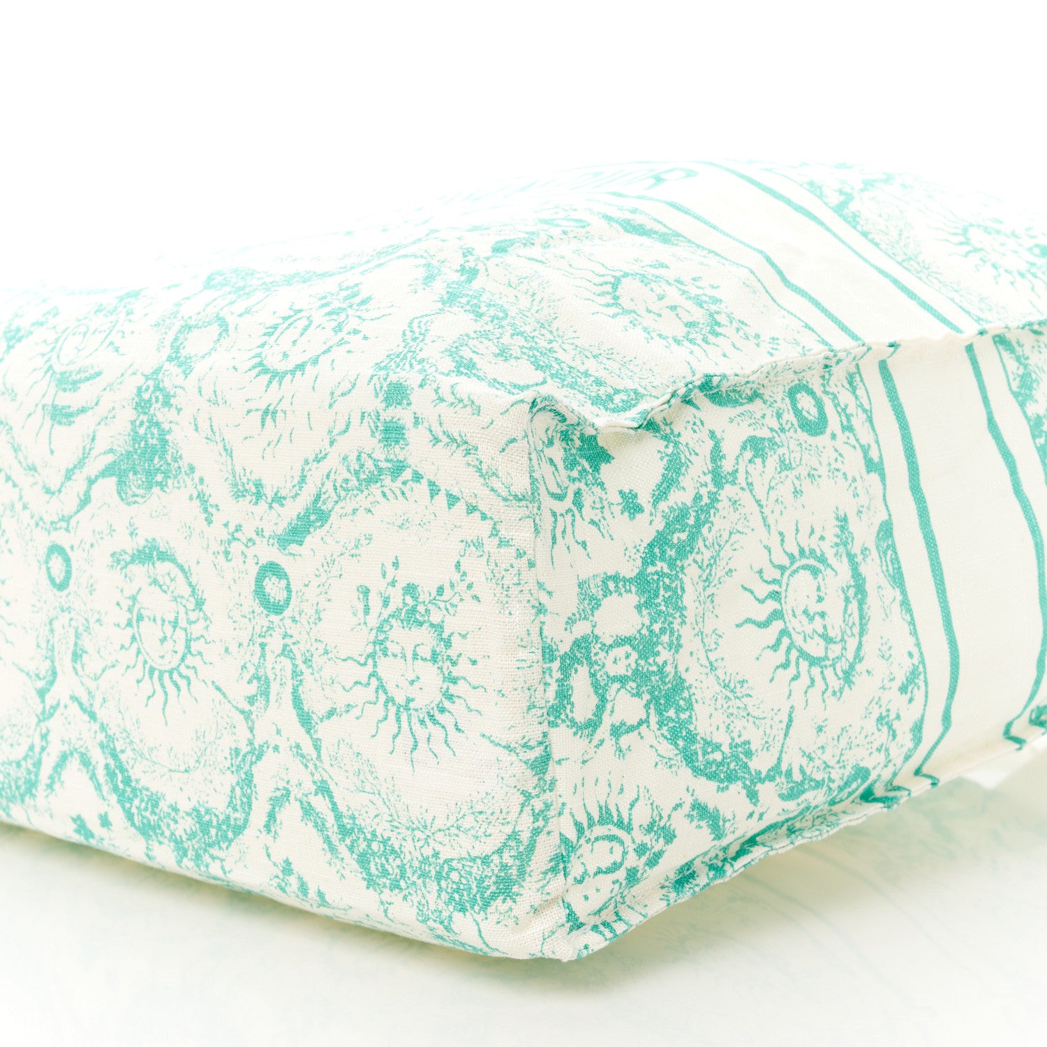 Christian Dior Canvas Dioriviera Toile de Jouy Soleil Tote Aquamarina 9 of 9