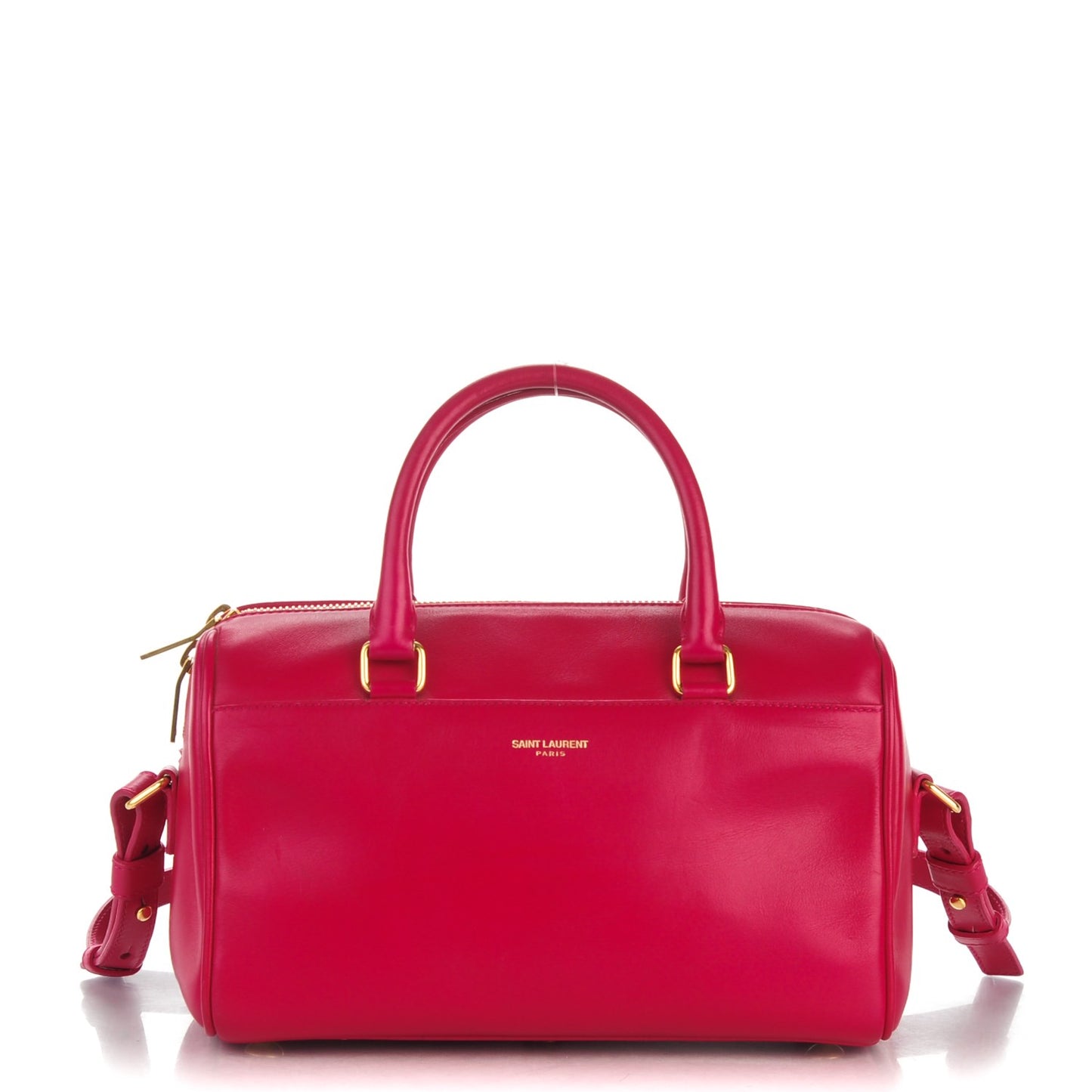 Calfskin Classic Baby Duffle Fuchsia