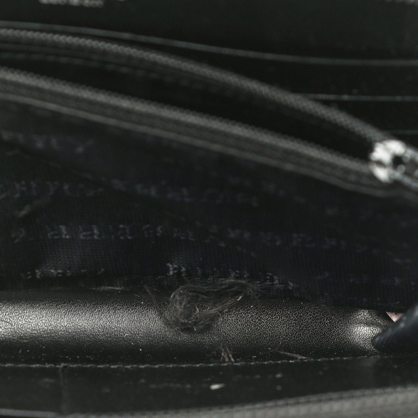 House Check Large Ziggy Zip Around Wallet Black