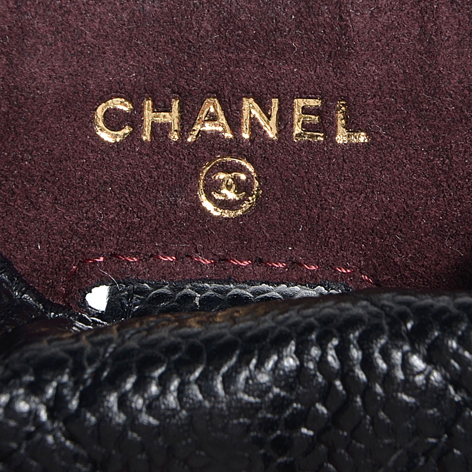 Chanel Caviar Quilted Cell Phone Case Black 7 of 8