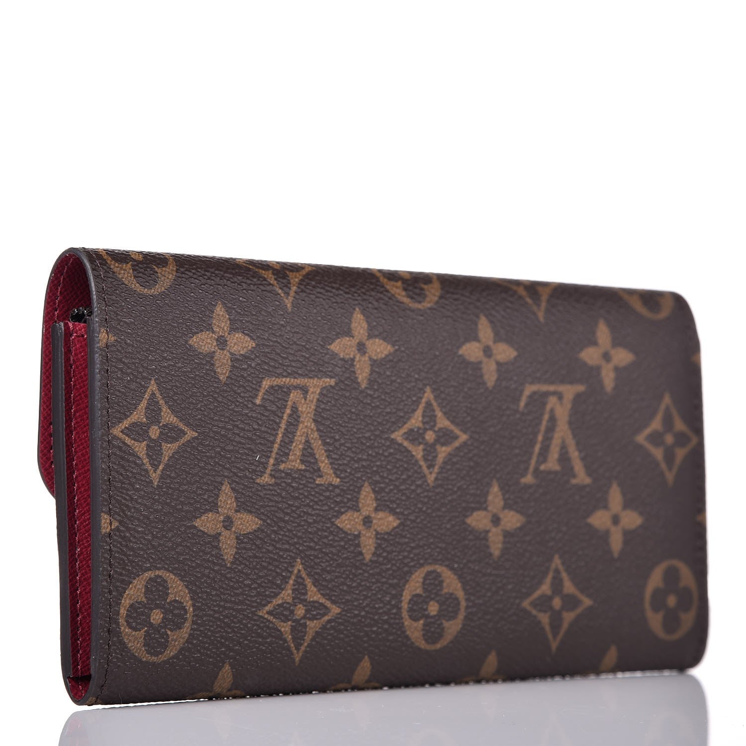 Louis Vuitton Monogram Emilie Wallet Fuchsia 3 of 7