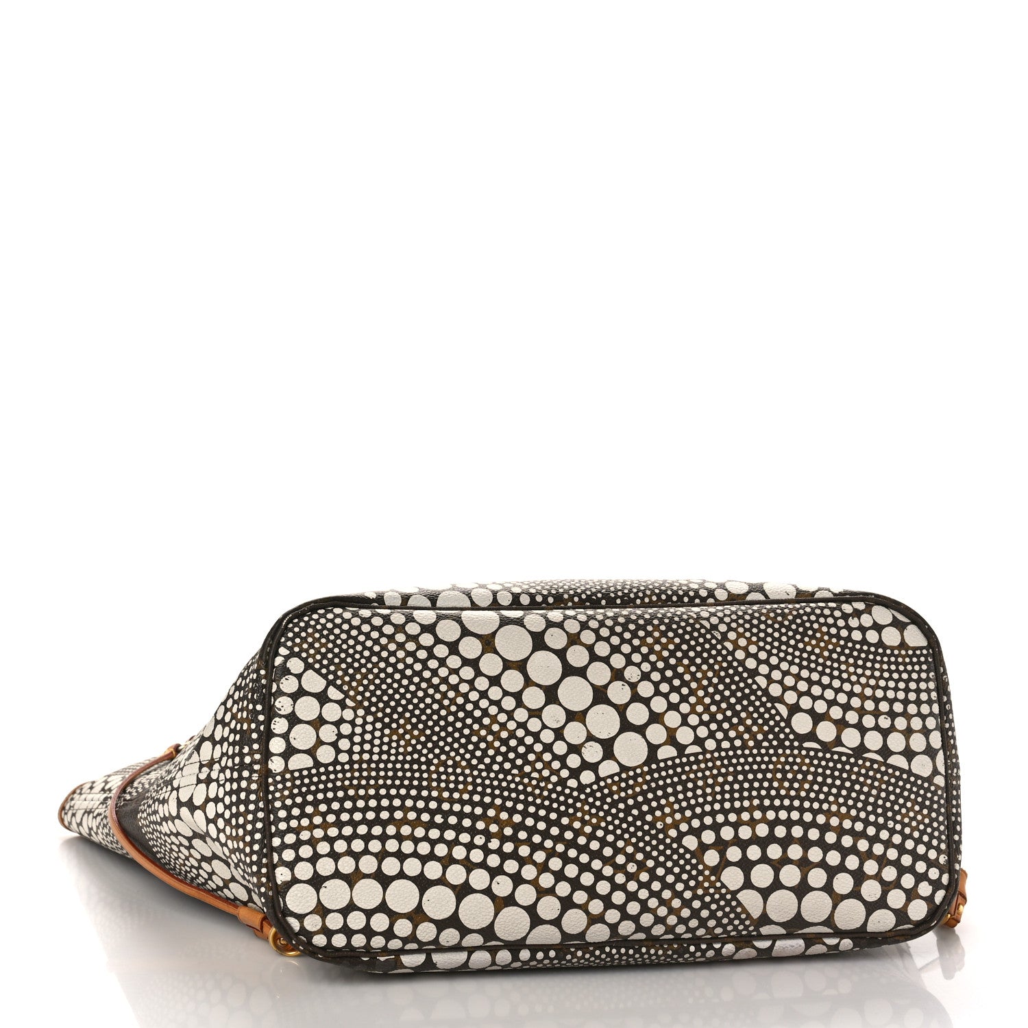 Louis Vuitton Monogram Kusama Waves Neverfull MM White 4 of 18