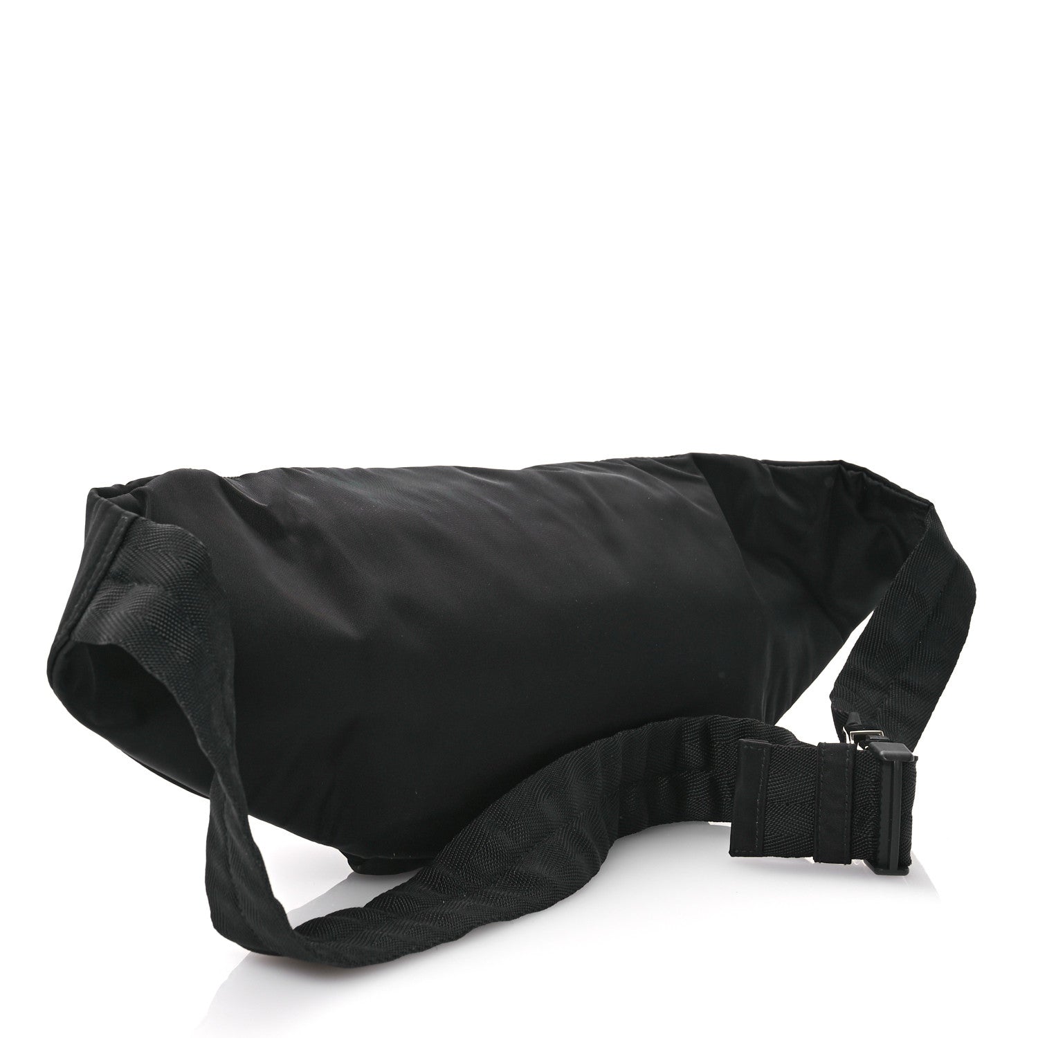 Prada Tessuto Nylon Saffiano Belt Bag Black 3 of 11